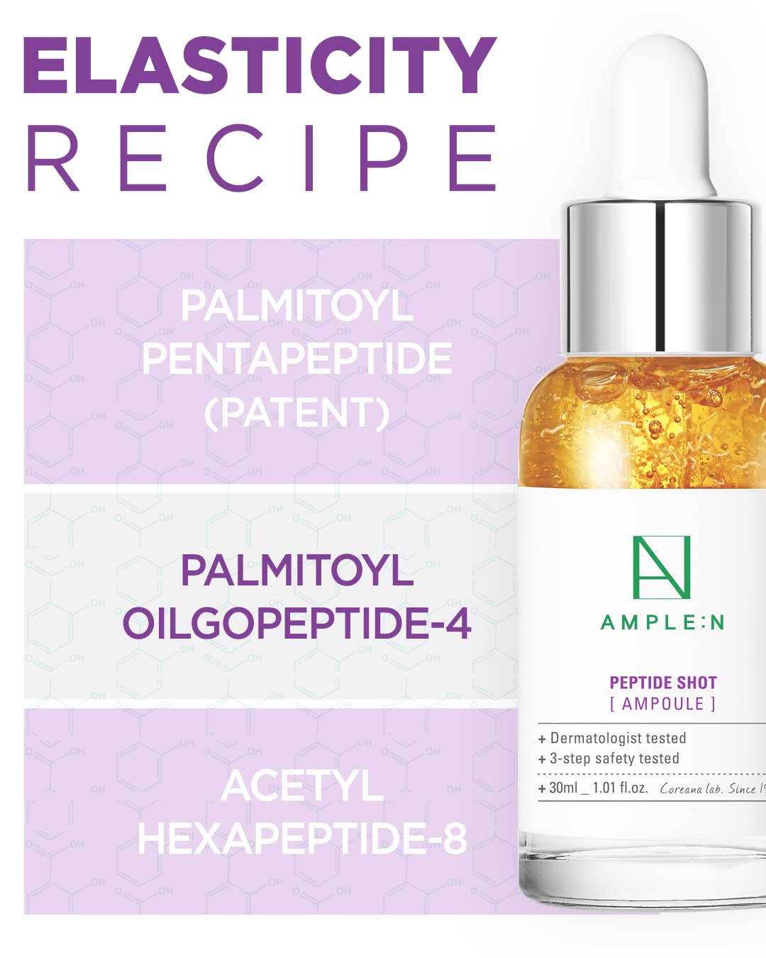 CORÉANA peptide threads close-up showing concentrated texture and support