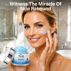 Coregnosis dispensing cream from pump, demonstrates easy controlled application