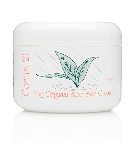 Corium 21 front jar 8oz showing label and size benefit