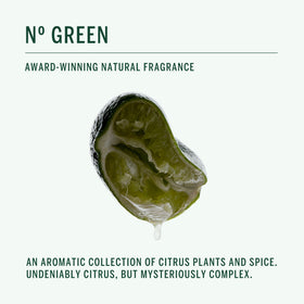 Close-up lather texture of Corpus Nº Green showing gentle foam and moisturizing feel