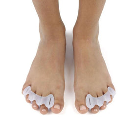 Correct Toes inside a wide-toe-box shoe demonstrating improved toe splay and stability