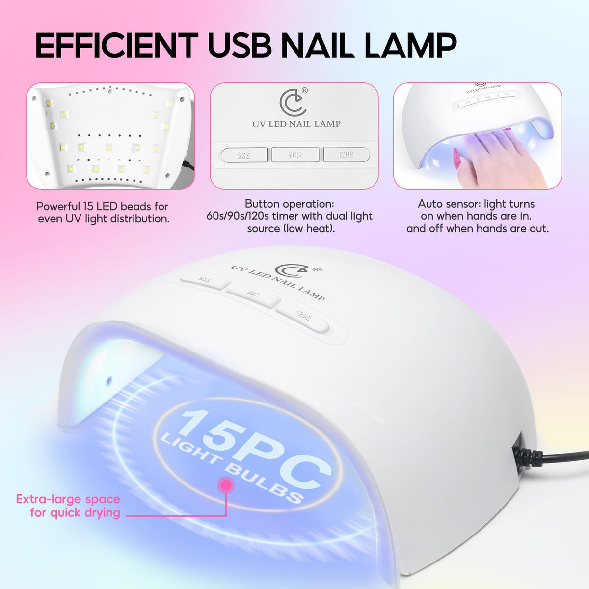COSCELIA electric nail drill with bits for efficient shaping and prep