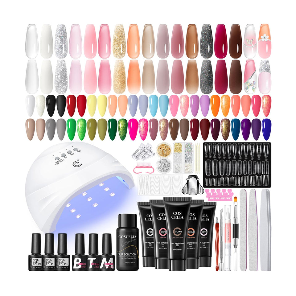 COSCELIA front packaging showing full 67-piece kit and benefits