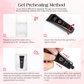COSCELIA gel polish bottles aligned offering variety benefit