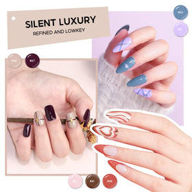 COSCELIA lifestyle home manicure showing kit in use for salon-style results