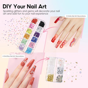 COSCELIA lifestyle manicure session showing at-home convenience