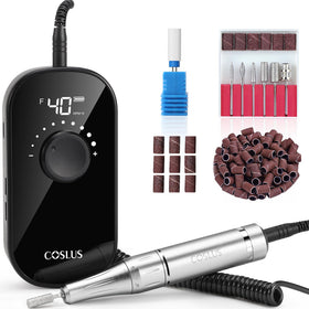 COSLUS E51 front view with base showing compact professional design and convenience