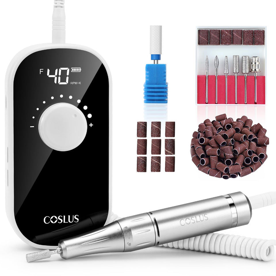 COSLUS E51 front view showing compact professional design and portability