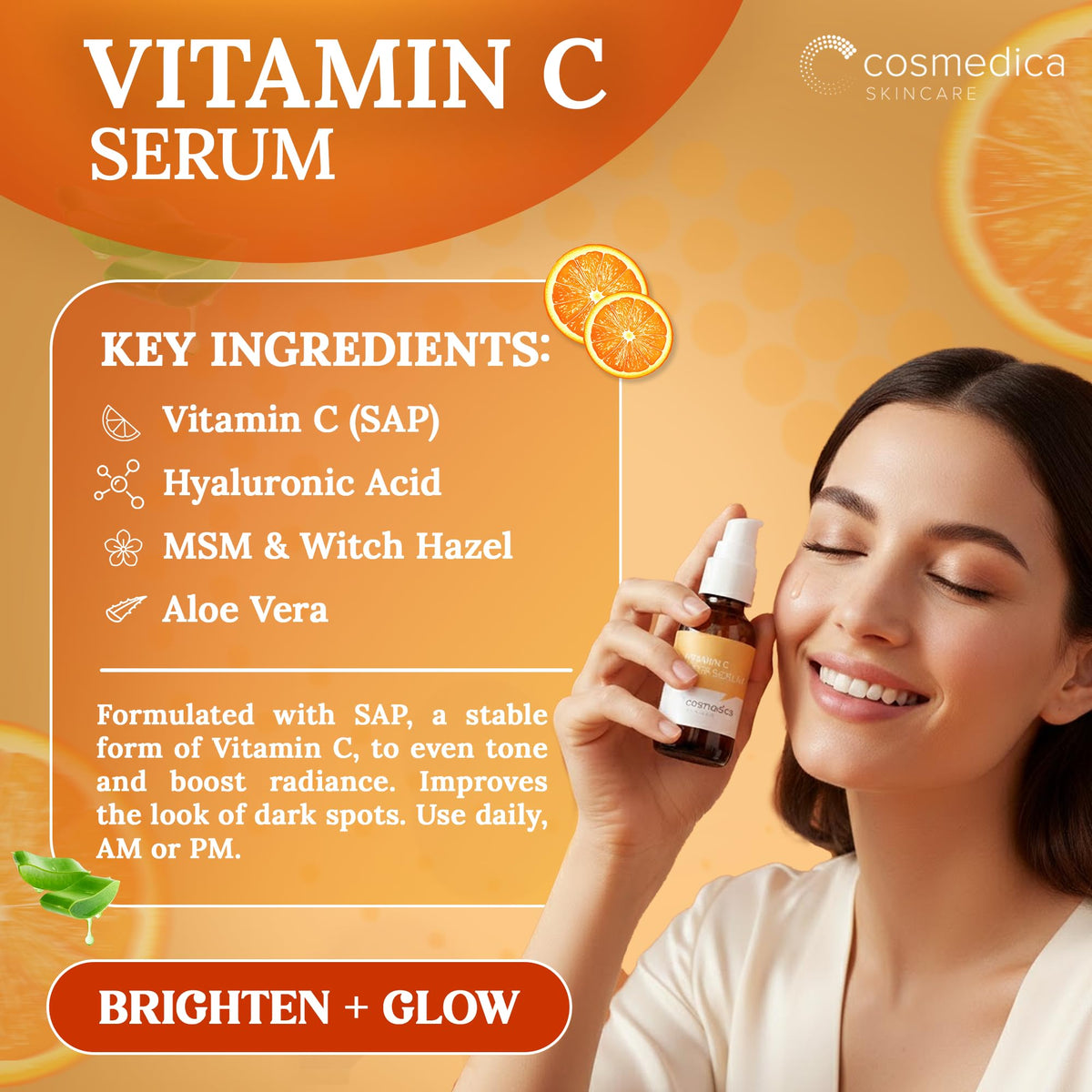 Cosmedica Retinol 2.5% label detail emphasizing renewal benefit