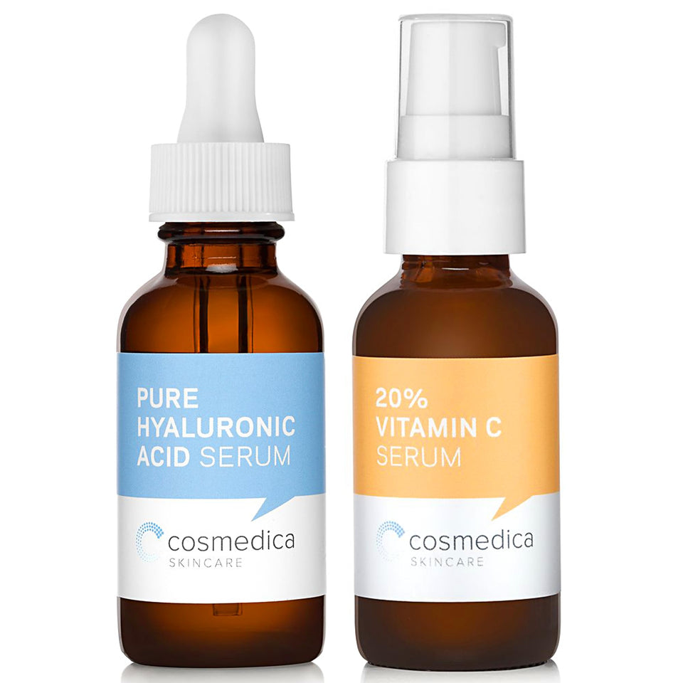 Cosmedica Skincare Vitamin C Super Serum front bottle showing active brightening benefits