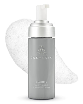 COSMEDIX front bottle showing packaging and product name for easy identification