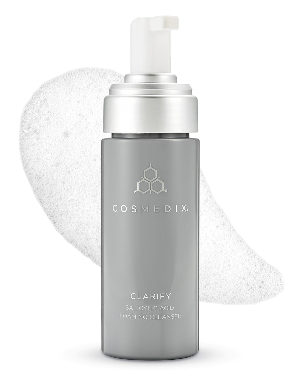 COSMEDIX front bottle showing packaging and product name for easy identification