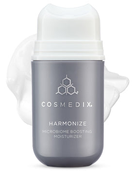 COSMEDIX Harmonize front packaging showing clean design and benefits