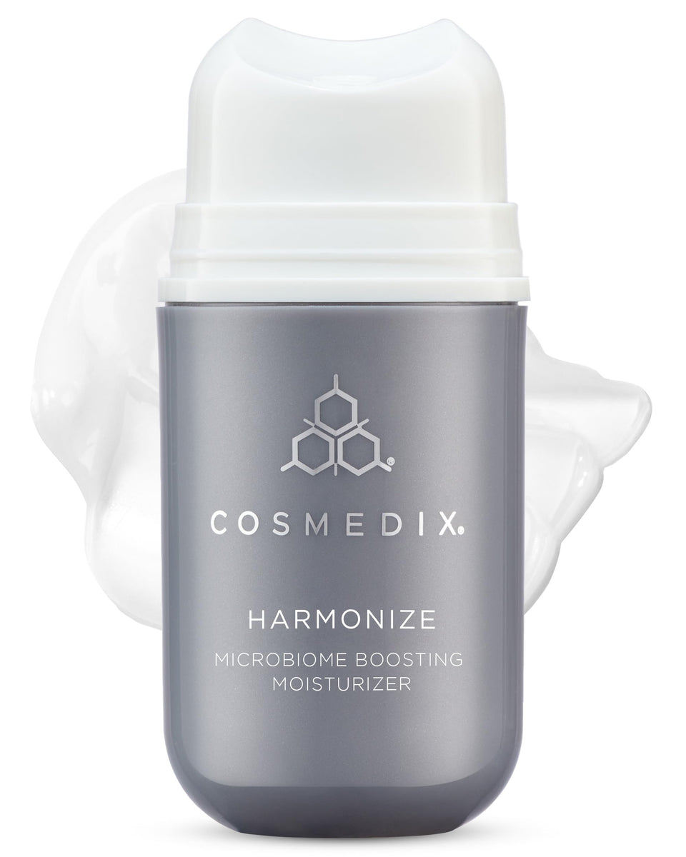 COSMEDIX Harmonize front packaging showing clean design and benefits