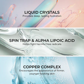 COSMEDIX product label displaying ingredients and clean formulation benefits