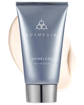 COSMEDIX front packaging showing matte oil-free moisturizer benefits