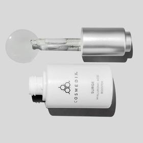 COSMEDIX kiwi fruit water visual emphasizing botanical hydration boost