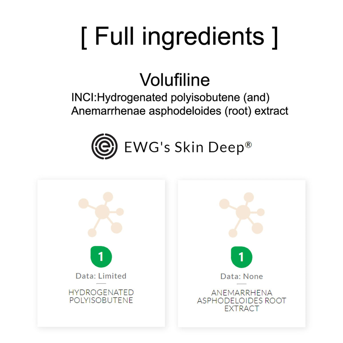 COSMETIC BOOSTERS with botanical root ingredient visual indicating plant-derived extract source