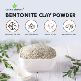 Cosmic Element clay dissolved in bath for calming soak and relaxation