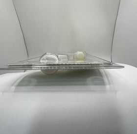 COSMOCOS lifestyle bathroom shelf with treatment set for daily use