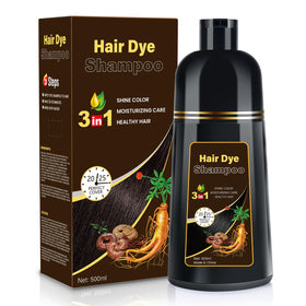 cosmpro front packaging showing bottle and dark brown shade benefit quick color refresh