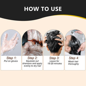 COSMTEK shampoo lather on hair demonstrating even coverage and conditioning benefit