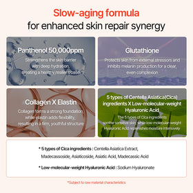 COSNORI applying serum on hand demonstrating smoothing benefit
