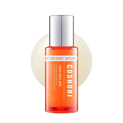 COSNORI front packaging showing PDRN-Shot 675 for brighter skin
