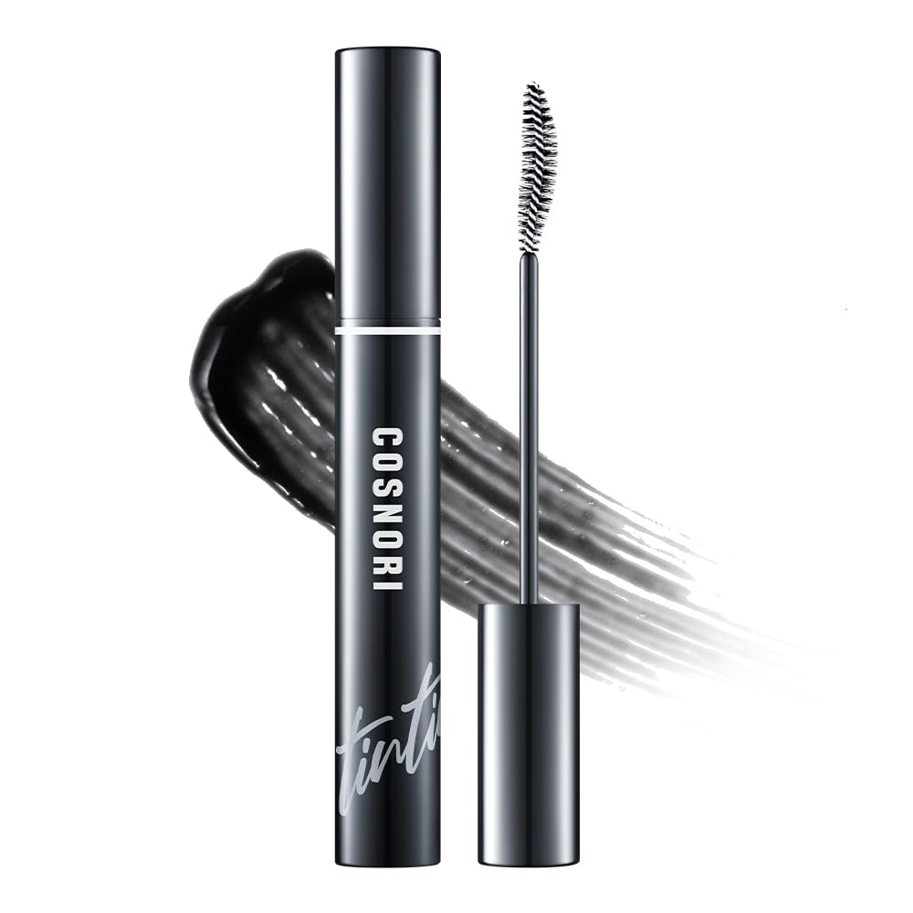 COSNORI front tube showing deep black tinted serum benefit of instant definition