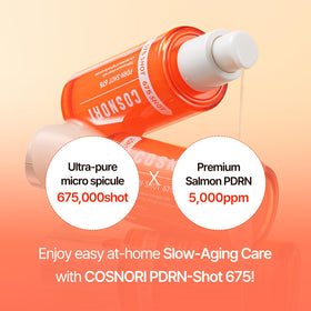 COSNORI label and ingredient panel highlighting PDRN and D-Panthenol