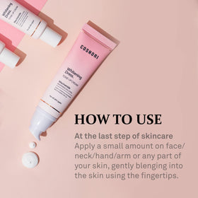 COSNORI on bathroom shelf in lifestyle scene showing daily routine benefit