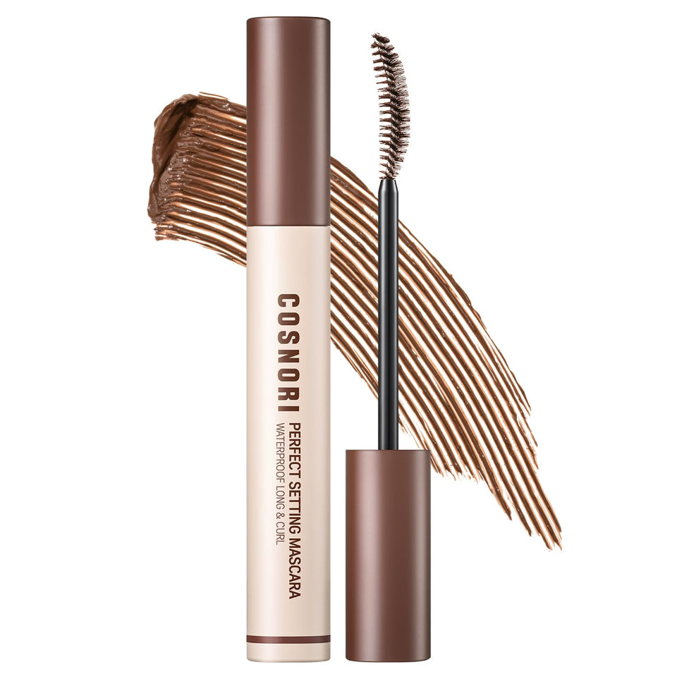 COSNORI front packaging showing cozy brown shade and compact tube benefit