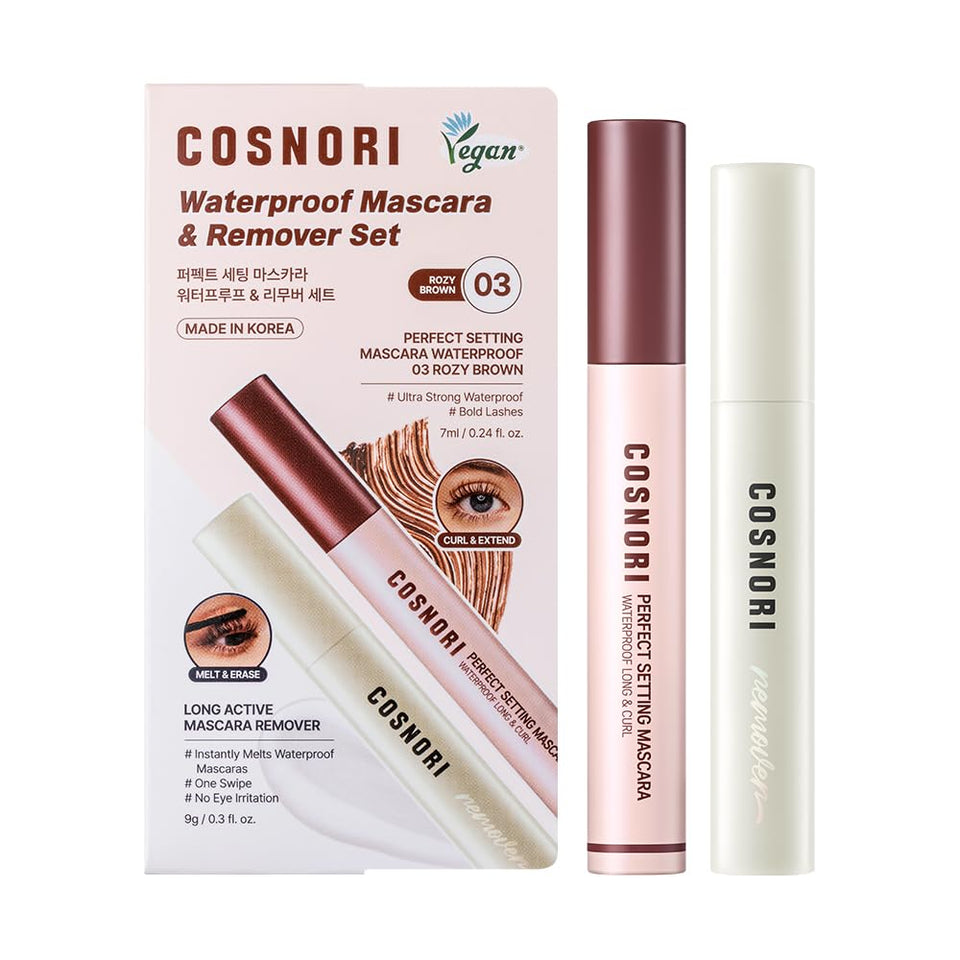 COSNORI front packaging showing duo set and benefits