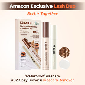 COSNORI close-up wand and bristles demonstrating precise lash separation benefit