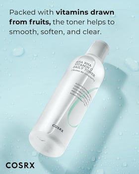 COSRX close-up of toner texture highlighting lightweight feel
