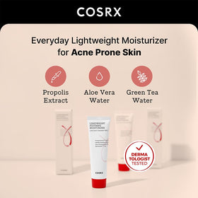 COSRX pump dispenser dispensing product, convenient controlled use benefit