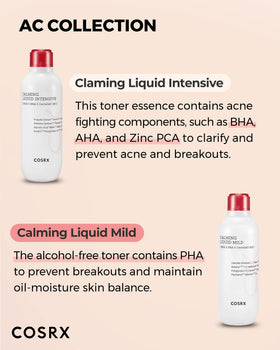 COSRX bottle styled on bathroom shelf showing lifestyle use and storage