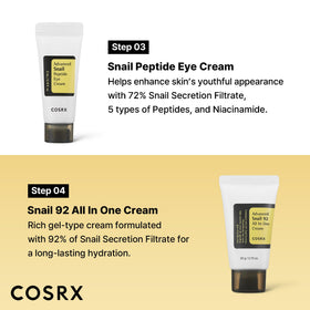 COSRX all-in-one cream open jar showing rich finish that seals moisture