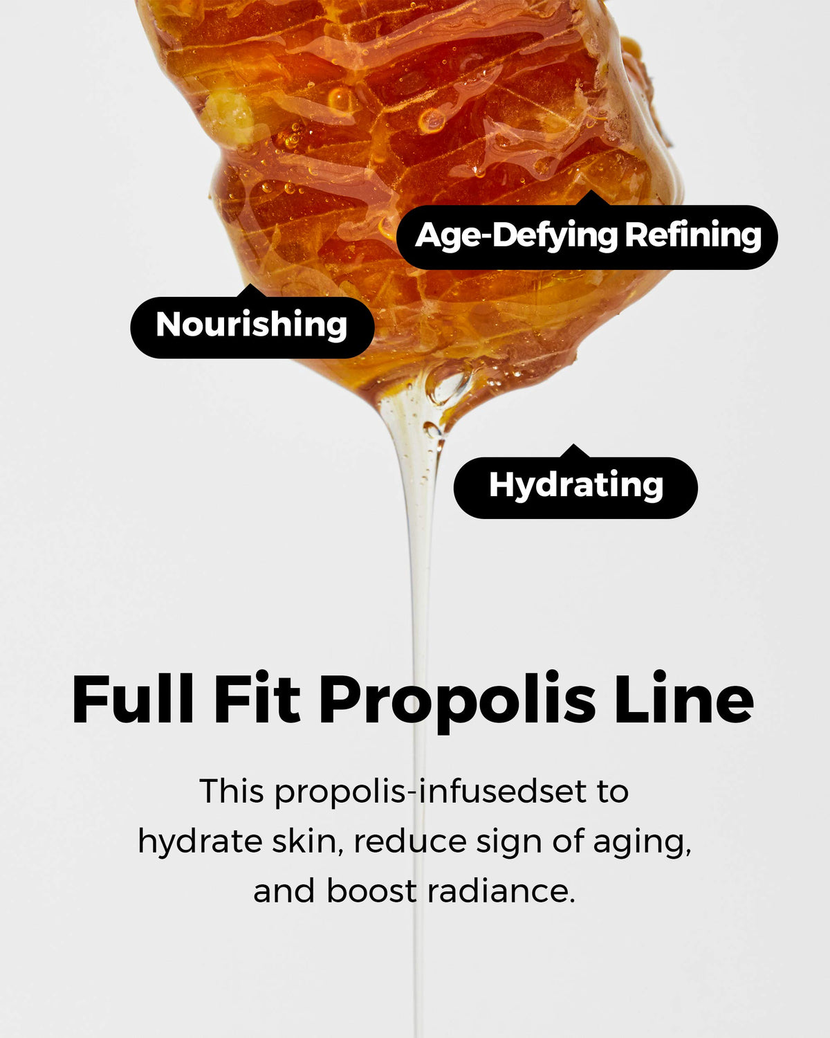 COSRX applying ampoule to hands demonstrating absorption and lightweight finish