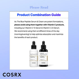 COSRX illustrative before and after texture, shows visible smoothing benefit