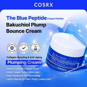 COSRX cream texture swipe demonstrating lightweight finish and quick absorption