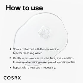 COSRX bottle beside madecassoside extract representing soothing properties