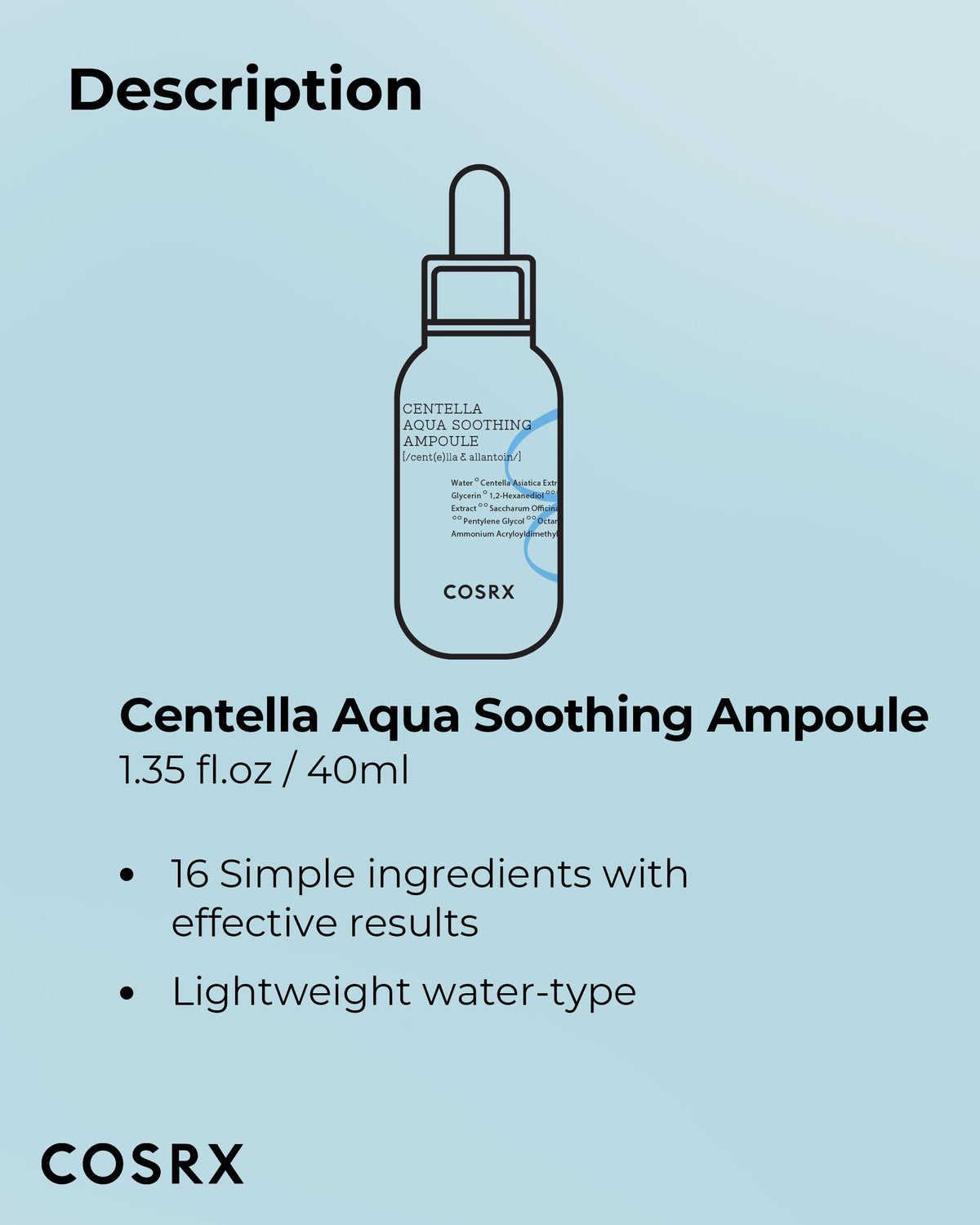 COSRX ampoule staged in bathroom routine to show daily use convenience