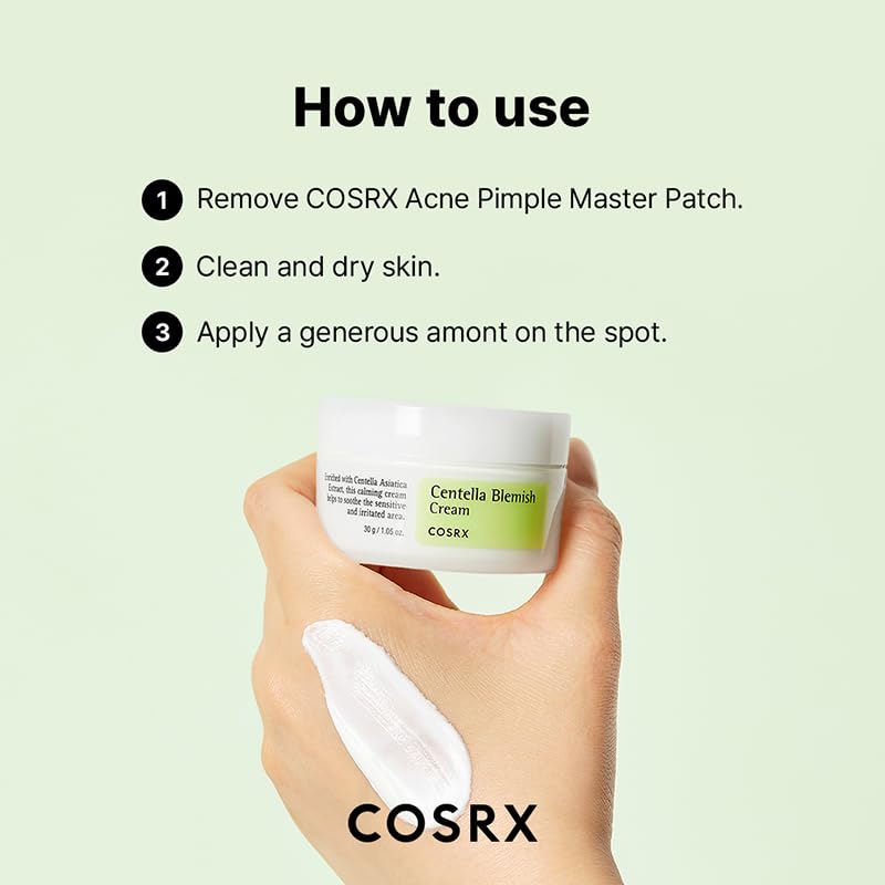COSRX tube open with dispenser highlighting precise spot application advantage