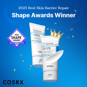 COSRX cream texture close-up highlighting lightweight glide and hydration