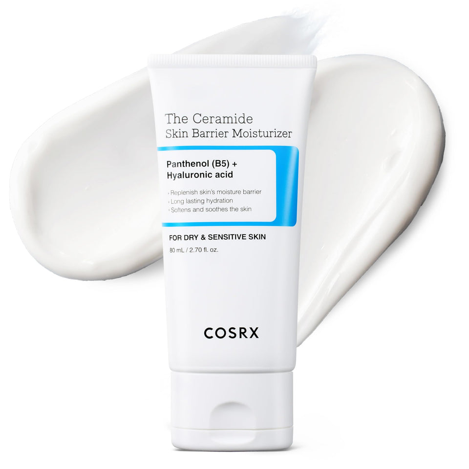 COSRX moisturizer front packaging showing product and soothing benefit