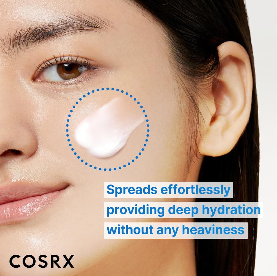 COSRX jar beside ruler to show 2.7 oz size and travel-friendly benefit
