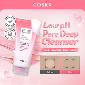 COSRX creamy gel texture close-up highlighting mild exfoliation