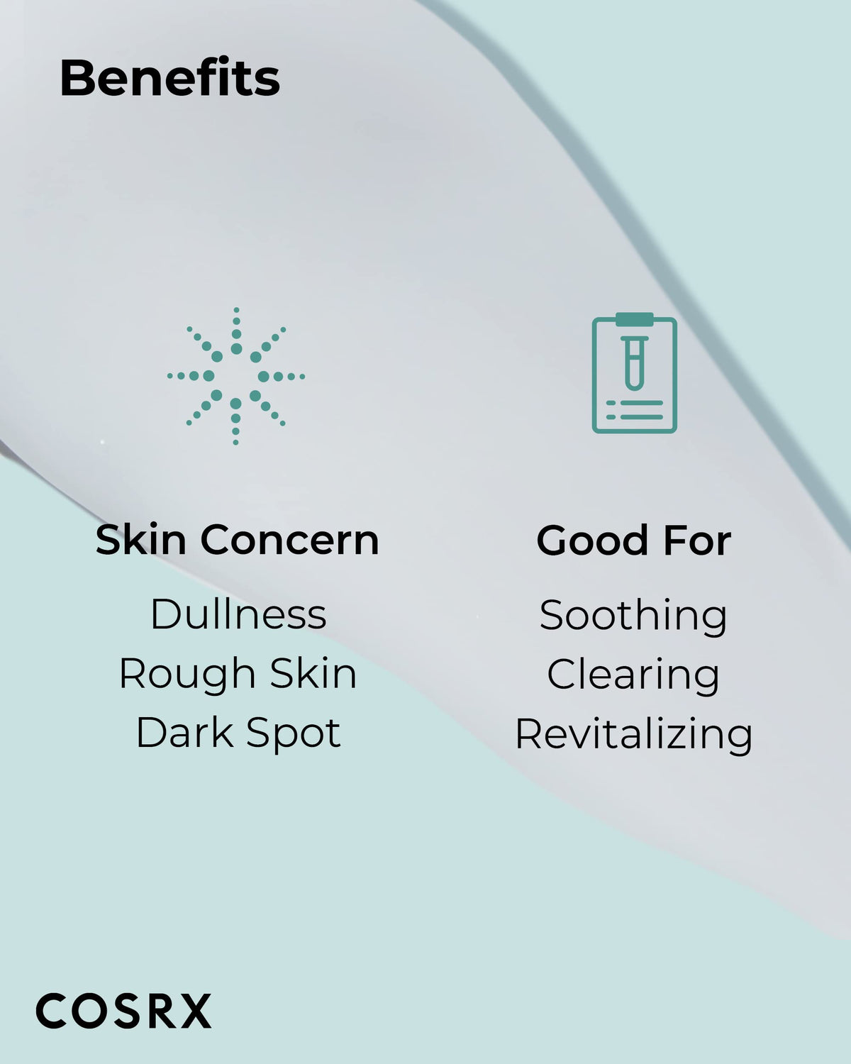 COSRX jar beside kiwi and dragon fruit emphasizing natural extracts