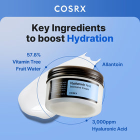 COSRX open jar texture close-up showing smooth cream and quick absorption benefit
